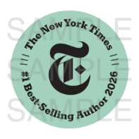 The New York Times - #1 Best Selling Author 2026 - Sample Logo